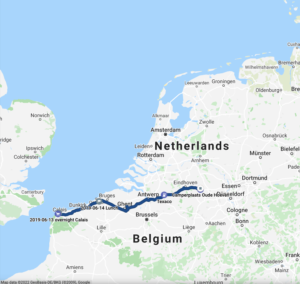 Calais to Helenaveen