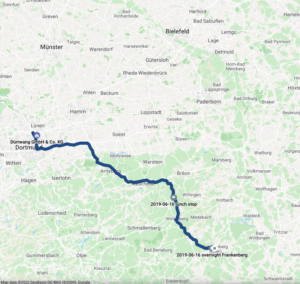 Dortmund To Frankenberg, Eder