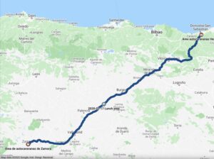 Zamora to Hernani
