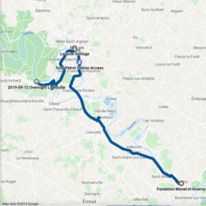 Route to Giverny
